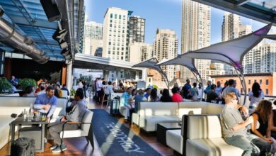 Rooftop hotel bars chicago